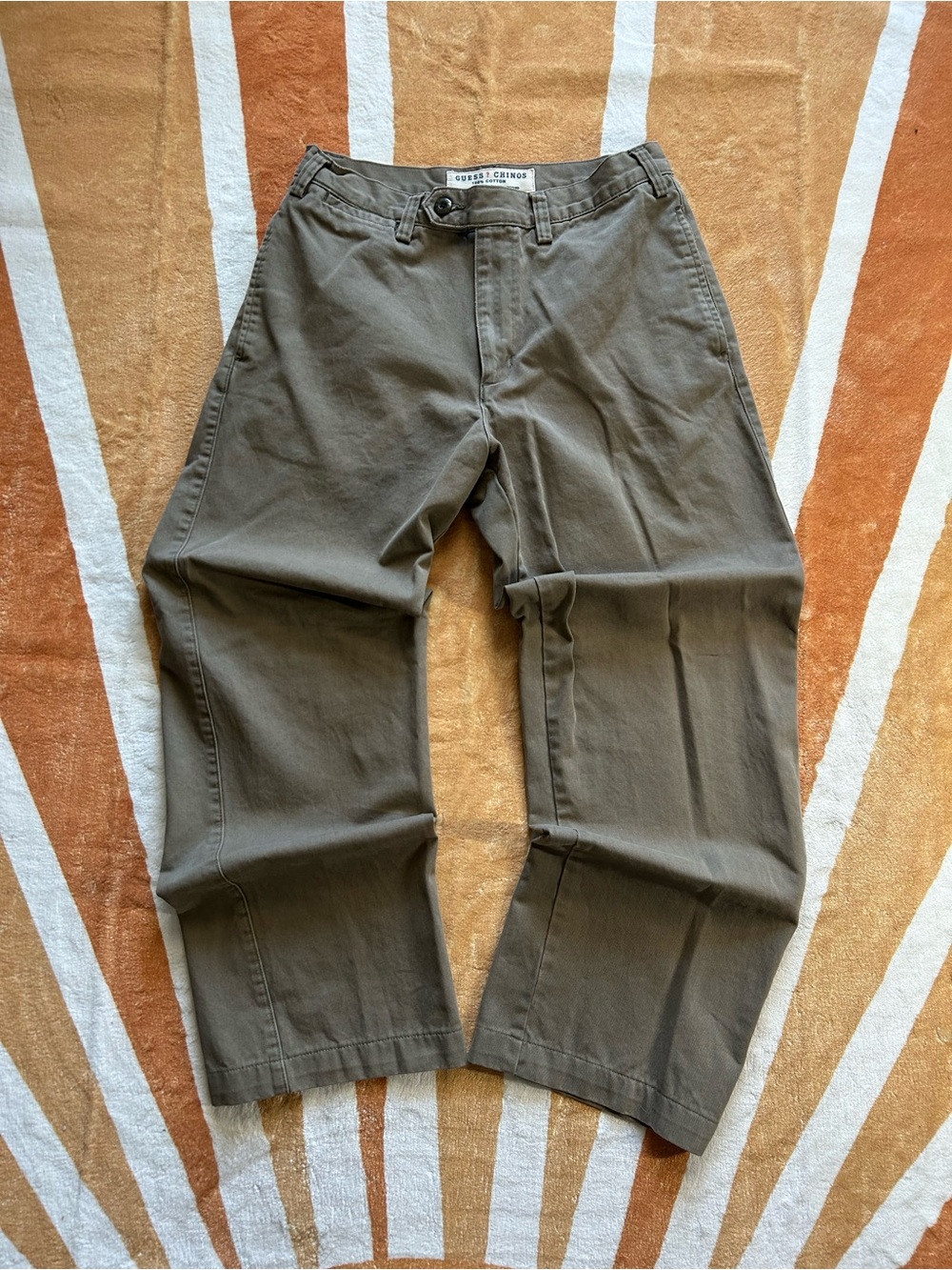 Vintage 90s Guess brown chino pants